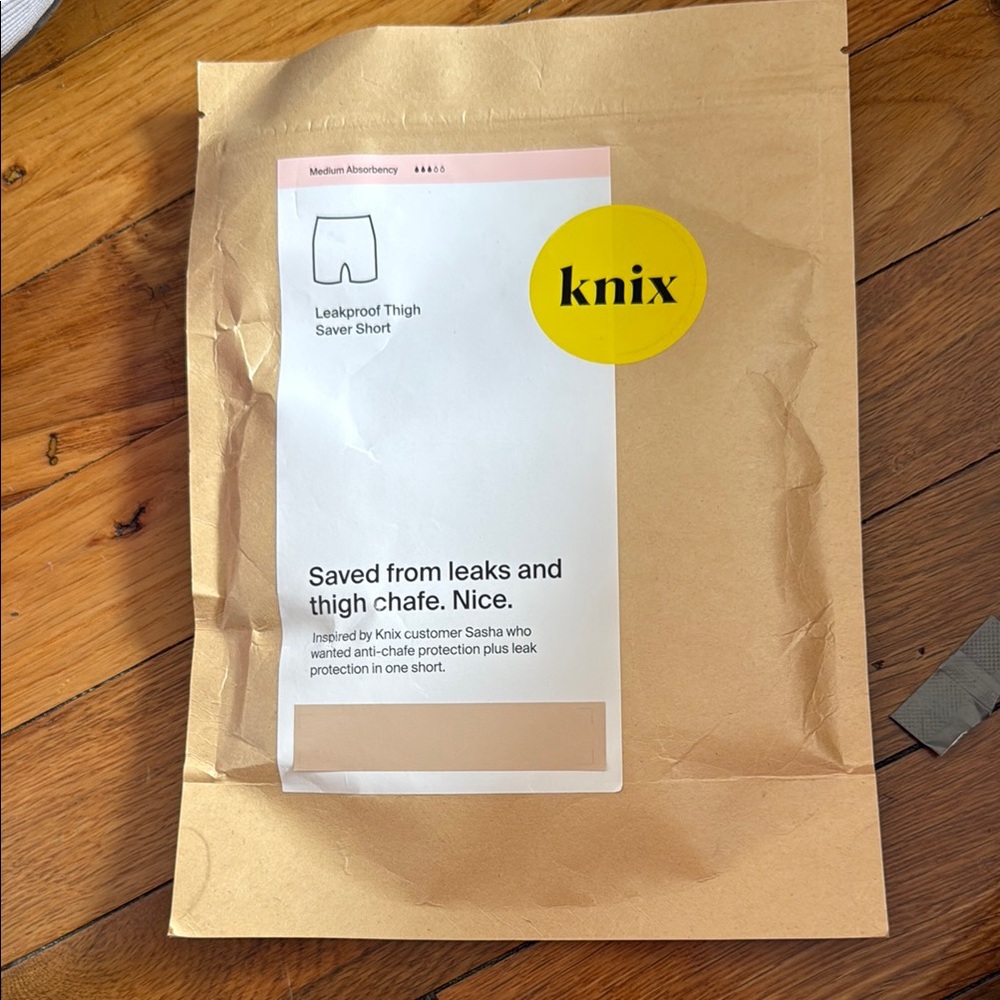 Knix leakproof thigh saver short